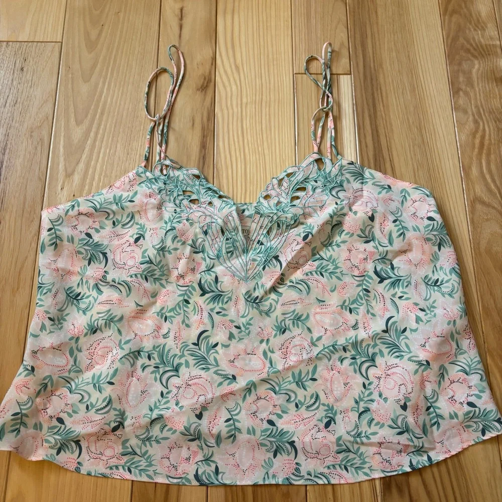 Vintage Victoria’s Secret Floral Cami Tank Top